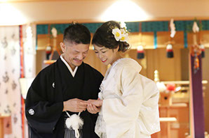 うち輪婚　挙式 画像4